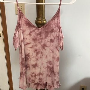 Off the shoulder tee shirt